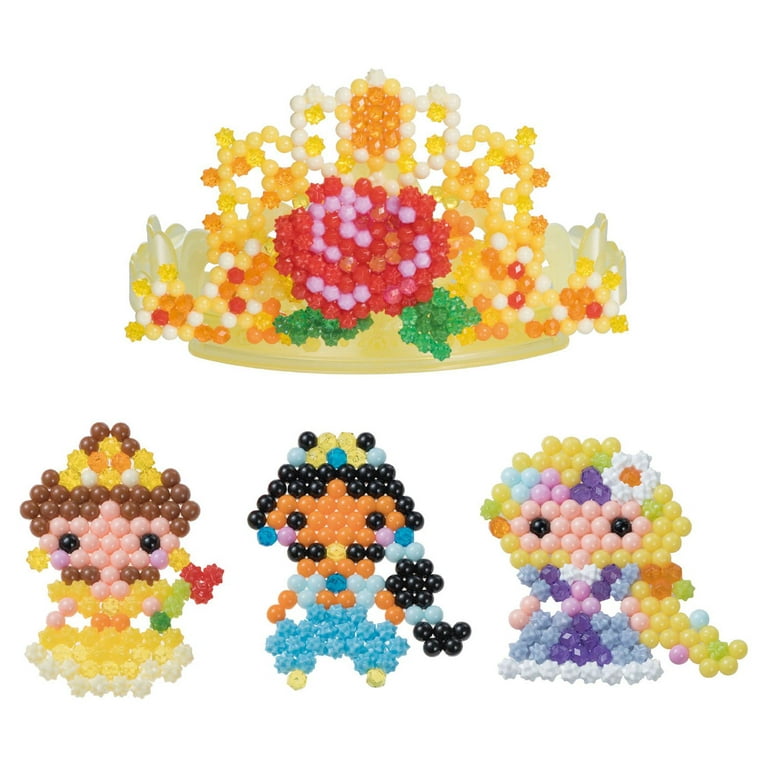 Aquabeads Disney Princess Tiara Set, Kids Crafts, Beads, Arts and Crafts,  Complete Activity Kit for 4+