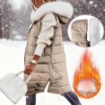 thumbnail image 2 of Niaviben Long Vest for Women Sleeveless Long Puffer Vest Women Quilted Vest Women Shirts Casual Womans Vest Vests for Women's Vest Beige L, 2 of 9