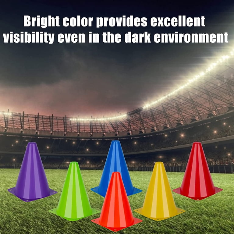 Fabulas 7-Inch Training Cones, 24-Pack Multicolor photo 3