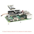 thumbnail image 4 of Raspberry Pi 5/5B PCIe to M.2 Adapter Board Radiator Fan Nvme Hard Disk Protocol, 4 of 15