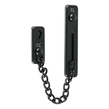 Door Chain Lock Stainless Steel Security Chain Guard Spring Anti Theft Press Heavy Duty Slide Catch Latch Screw Guard Accessorie