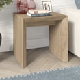 thumbnail image 2 of Evelyn&Zoe Oswin 22" Wide Rectangular Side Table, Antiqued Gray Oak, 2 of 7