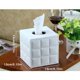 thumbnail image 3 of Inteprter Rollo de cuero de caja de almacenamiento de pañuelos servilletero recargable contenedor de papel organizador sala de estar baño Almacenamiento y organización del hogar, 3 of 6