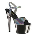 thumbnail image 2 of Women's Pleaser Adore 709HGCH Ankle Strap Sandal, 2 of 2