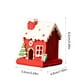 thumbnail image 3 of Adornos navideños para pasteles, casitas brillantes, pequeños paisajes, muñecas, figuritas, adornos de escritorio, regalos con composición., 3 of 6
