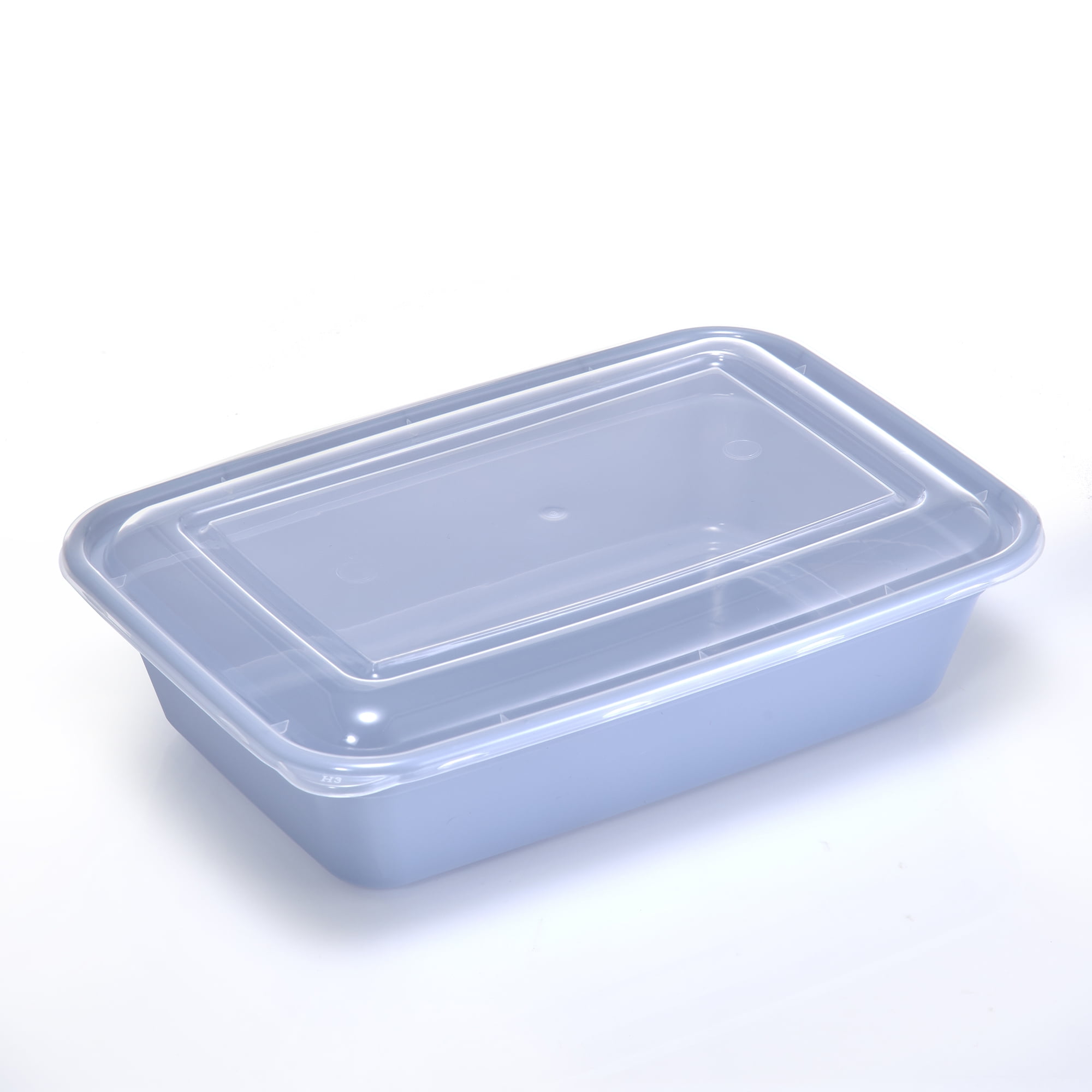 NEW Mainstays 2 Sections Meal Prep Food Storage Containers 5 Pk 10 pc