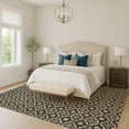 thumbnail image 6 of Addison Rugs Chantille Indoor/Outdoor Transitional Geometric Black Machine Washable Rectangle Rug, 10' x 14', 6 of 8
