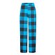 thumbnail image 3 of Pantalones de pijama largos de poliéster para hombre, informales, con estampado a cuadros, holgados y deportivos., 3 of 4