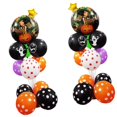 thumbnail image 1 of Globos de Látex Spooky Halloween Sunnimix Conjunto de Globos Temáticos de Halloween, 1 of 8