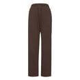 thumbnail image 4 of Women's Casual Pants For Everyday Comfort Relaxed Fit Trousers With Drawstring Versatile Athletic Wear, 4 of 5