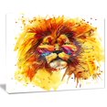 thumbnail image 1 of Impression sur toile « The King Watching » Design Art, 1 of 3