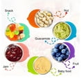 thumbnail image 4 of Mightlink 40ML Salad Dressing Containers with Lids,Stainless Steel Sauce Dish for Lunch Boxes Picnics Travel Fruits Snacks Dips Containers, 4 of 9