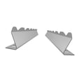 thumbnail image 4 of Boquillas Rack Set Flat BBQ Barbacovia Brochadora de metal Metal Metal Brochers para asar kabob para brochetas para vegetales BBQ, 4 of 8