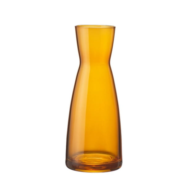 Bormioli Rocco Ypsilon Orange Glass Jug 18 5 Ounce Walmart Com