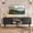 Black, variant on GALAXHERO TV Stand for 55-60 inch TV, Rustic Entertainment Center with Storage Cabinets, Console for Living Room, White