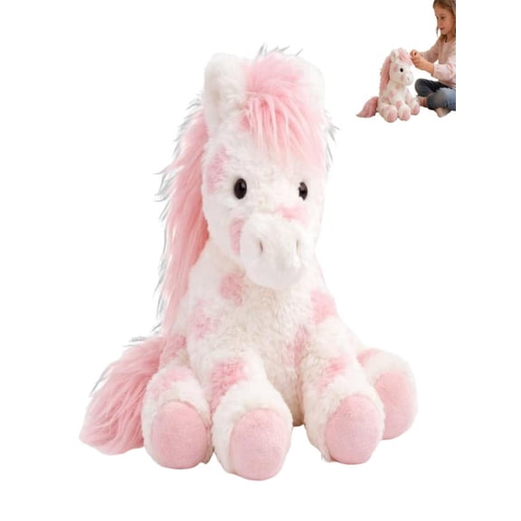 Mozhitti Plush Toy Cute Plush Horse Toy Suitable For Adults As A Gift Choice Birthday Anniversary Valentine's Day Gift For Wife Girlfriend Women