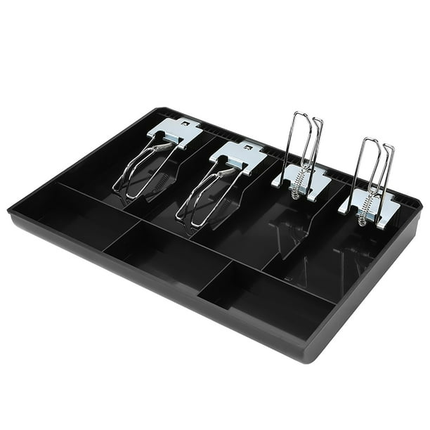 Bandeja de Inserción ANGGREK para Caja Registradora ABS Negro Blanco Rosa