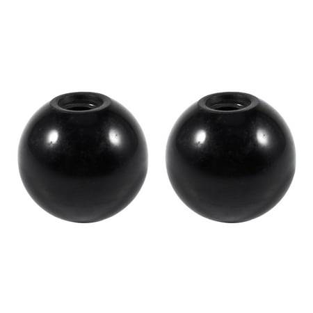 

2X Replacement Black Bakelite 35 mm Diameter Ball Lever Knob