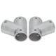 thumbnail image 5 of 1 par de piezas de accesorios para pasamanos de barcos, herrajes marinos de acero inoxidable 316 de 60 grados, izquierda derecha, diámetro 25mm(1in), 5 of 5