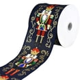 thumbnail image 1 of Cinta Decorativa Homeford Cascanueces Azul Marino 6 cm x 9 m, 1 of 3