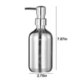 thumbnail image 3 of Fiudx Ofertas Flash Artículos En Oferta Elegante Dispensador De Champú Y Acondicionador, Modernas Botellas De Jabón De Ducha De 17 Oz Con Bomba Y Etiquetas, Dispensadores De Gel De Baño Fáciles De Re, 3 of 7