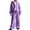 Purple, variant on Mercatoo Boys Girls Zip up Hoodies Set 2 Piece Fleece Warm Baggy Sweatpants Sweatsuits Teen Plain Fall Hooded Jackets 𝐓racksuits