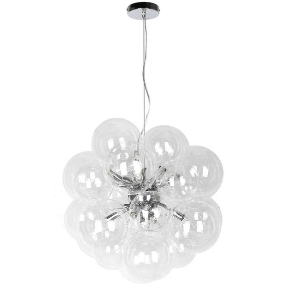 Dainolite 6LT Halogen Pendant, PC w/ Smoked Glass