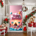 thumbnail image 6 of Colorful 3D Happy Birthday Banner Backdrop Background Decor for Birthday Party Photography Props Party Supplies Celebrations Decorations, 6 of 8