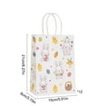 thumbnail image 3 of Easter Gift Bags Bunny Paper Treat Bags with Handles Easter Spring Bunny Egg Chick Candy Pouches for Holiday Party Gift Wrapping (F), 3 of 6