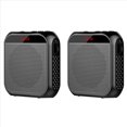 thumbnail image 1 of 2X Amplificador de Voz de 2200 Mah Altavoz de Voz Multifuncional Altavoz Portátil con Pantalla de Micrófono, para Profesores Discurso A, 1 of 3