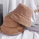 thumbnail image 3 of Sombrero de cubo Moda Múltiples colores Elegante Vintage Cloche Sombreros para exterior Sombrero de pescador Sombrero rdero Beige Macarena sombrero de pescador, 3 of 8