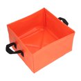 thumbnail image 4 of Cubo Plegable Multifuncional Portátil Ligero Cubo Plegable De Gran Capacidad para Acampar Senderismo Pesca 13L Naranja, 4 of 5