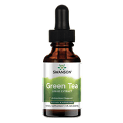 Swanson Green Tea Liquid Extract (Alcohol- and Sugar-Free) 1 fl oz Liquid