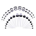 thumbnail image 1 of Flmtop 36Pcs Unisexe Acrylique Cône Pointe Oreille Plug Expander Corps Piercing Bijoux Décor, 1 of 10