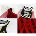 thumbnail image 4 of Benylion Girls Pirate Dress Toddler Buccaneer Costume Kids Dance Skirt Birthday Party Halloween Role Play Outfits for 1-2 Years, 4 of 6