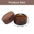 thumbnail image 3 of YongCo Wood Jewelry Box Rings Display Case Jewellery Organiser Storage Chest For Proposal Engagement Wedding Rings Display Case, 3 of 20
