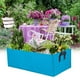 thumbnail image 3 of Fiudx Macetero Elevado de Tela, Transpirable, Ideal para Hierbas y Verduras, Fácil Drenaje, Ideal para Balcón y Jardinería Doméstica, para Interior y Exterior, 60 X 30 X 20 Cm., 3 of 3