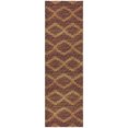 thumbnail image 2 of Addison Rugs Dream Shag Premium Machine Washable Transitional Tribal, Diamond Canyon Runner Rug, 2'3" x 7'6", 2 of 8