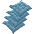 thumbnail image 1 of Xiao Hua Juego de 4 cojines para silla, cojín de esponja viscoelástica para silla de comedor., 1 of 5