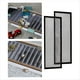 thumbnail image 5 of Paquete de 2 de Ventilación/Trampa de Registro de Piso Negras de 4x10 - Cubierta de Pantalla de Ventilación de Aire Magnética de Silicona para Aire Acondicionado Doméstico, 5 of 7