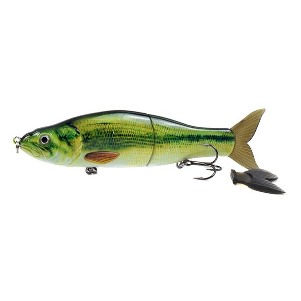Herramientas de engranajes de señuelos artificiales de 16,5 cm, aparejos de pesca con cebo Wobbler de 62g (estilo A)