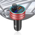 thumbnail image 4 of Gwong Electrónica C1 / D5 FM Transmisor compatible con Bluetooth-Compatible con un chip inteligente ABS AUTO AUTO CARGER RÁPIDO CON DUAL USB PARA COCHE, 4 of 6