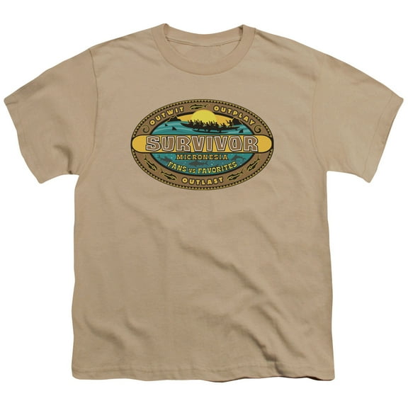 Survivor Micronesia Youth 18/1 T-Shirt Sand