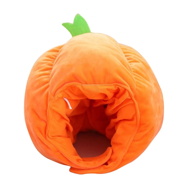 Gorro cálido de calabaza de felpa, disfraz de Halloween, disfraces de Halloween, accesorios para mantener el calor, sombrero para mujer