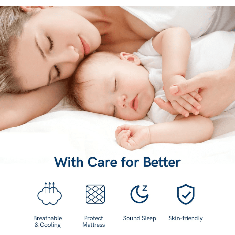 EMONIA Waterproof Mattress Protector Twin, Bamboo Viscose photo 7
