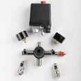 thumbnail image 2 of Pressure regulator with pressure switch for compressor Pressure switch with 2 displays, 2 of 5