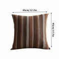 thumbnail image 3 of Tgbvmt Scandinavian Modern Pillow Cover, Bohemian Striped Cushion Cover, Soft Polyester Decorative Throw Pillow Case for Living Room, Bedroom, Sofa, Stylish and Comfortable Home Decor Accent, 3 of 6