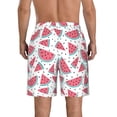 thumbnail image 3 of Kdxio Watermelon Pattern Mens Casual Shorts - Drawstring Summer Beach Sports Shorts for Men, 3 of 9