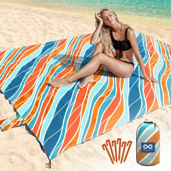 Manta de playa Everlasting Comfort, impermeable y resistente a la arena