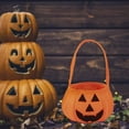 thumbnail image 4 of Halloween Trick or Treat Bags for Kids Candy Bags Large Reusable Pumpkin Bags Tote Bags for Trick or Treating Party Favor Bags for Halloween, 4 of 9